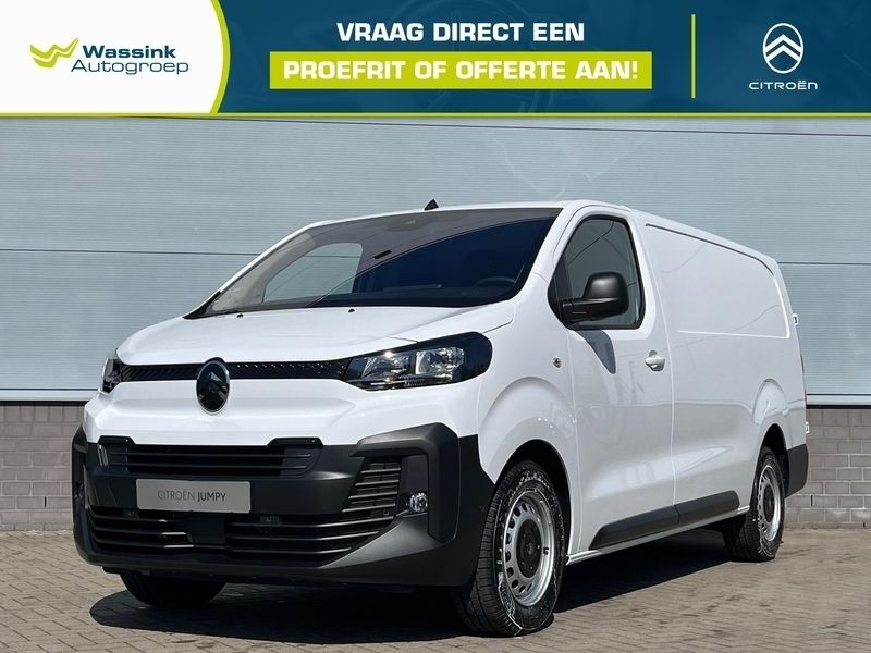 Wit Nieuw 2024 Citroën Jumpy MPV | € 31.099 (Duur) - Afbeelding 1/4