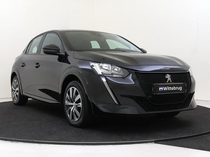 Occasion Peugeot e-208 Active 100 kW (136 PK) 2023 Zwart Hatchback