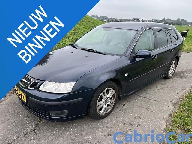 Blauw Gebruikt 2007 Saab 9-3 Vector Stationwagen | € 6.950 (Duur) - Afbeelding 1/4