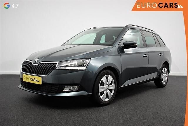 Grijs Gebruikt 2021 Skoda Fabia Ambition Stationwagen | € 17.990 (Eerlijke prijs) - Afbeelding 1/4