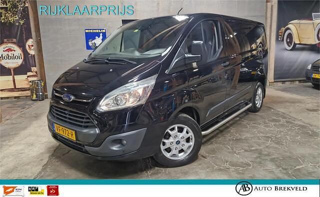 Zwart Gebruikt 2013 Ford Transit Custom Trend Van | € 7.950 (Eerlijke prijs) - Afbeelding 1/4