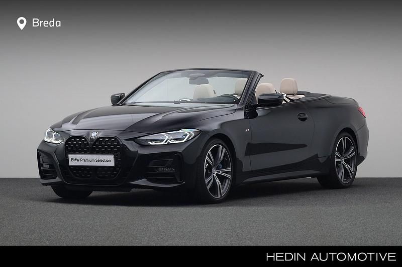 Zwart Gebruikt 2021 BMW 430 Cabriolet M Sport Cabriolet | € 50.880 (Iets duurder) - Afbeelding 1/4