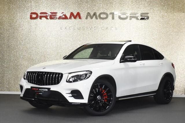 Wit Gebruikt 2018 Mercedes GLC250 AMG Coupé | € 39.950 (Iets duurder) - Afbeelding 1/3