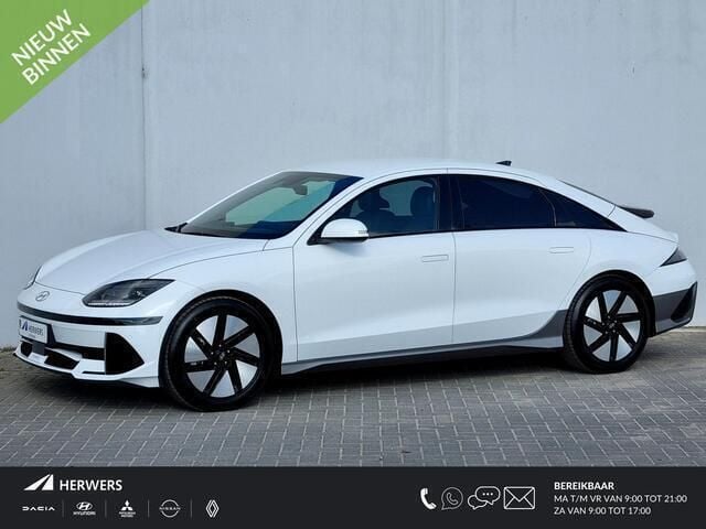Wit Nieuw 2025 Hyundai Ioniq 6 Sedan | € 43.985 (Goede deal) - Afbeelding 1/4