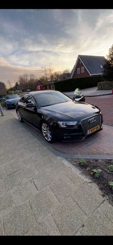 Zwart Gebruikt 2013 Audi A5 Coupé | € 9.250 (Super prijs) - Afbeelding 1/4
