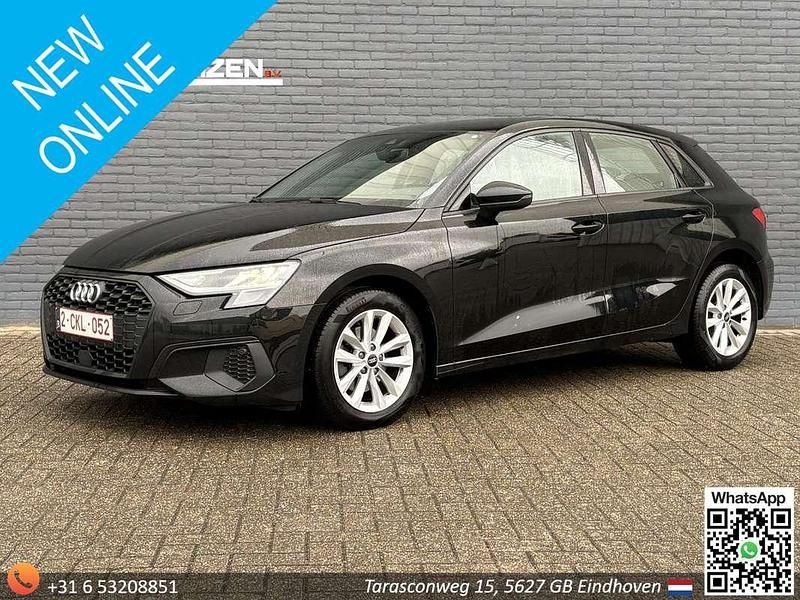 Zwart Gebruikt 2022 Audi A3 Sportback Proline Hatchback | € 17.950 (Super prijs) - Afbeelding 1/4