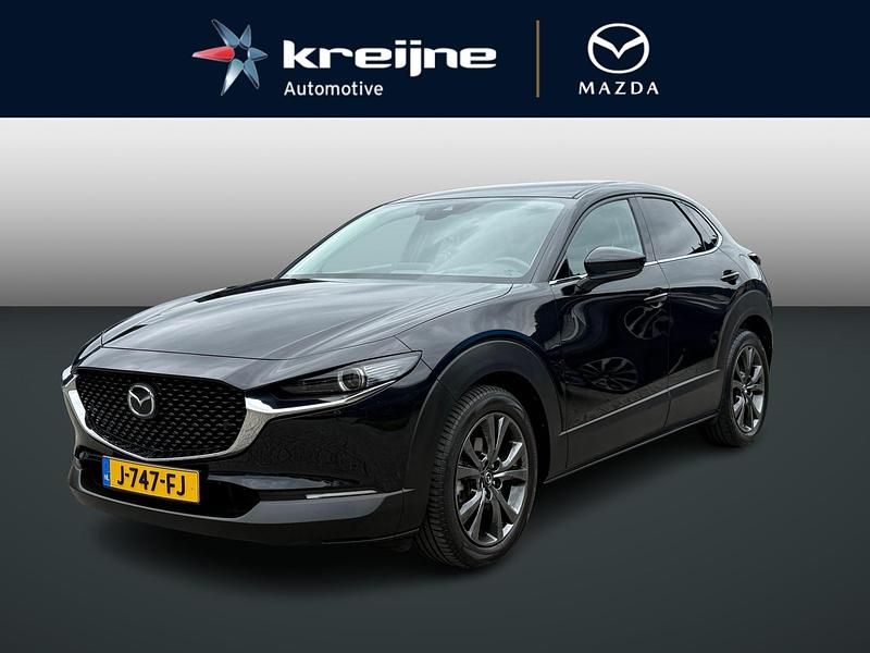 Zwart Gebruikt 2020 Mazda CX-30 Luxury SUV | € 24.625 (Eerlijke prijs) - Afbeelding 1/4