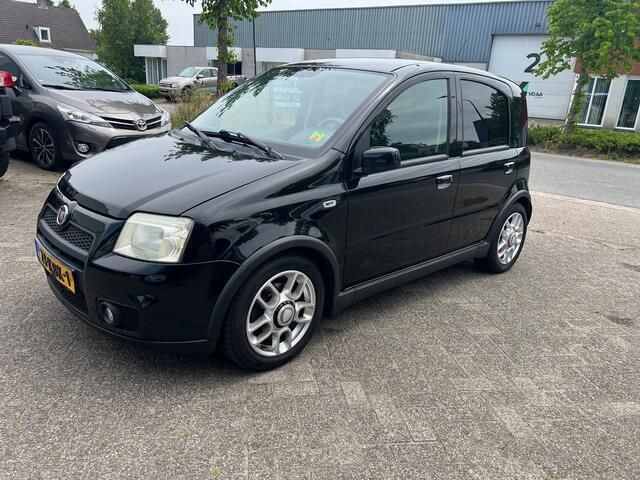 Zwart Gebruikt 2007 Fiat Panda Sport Hatchback | € 4.450 (Eerlijke prijs) - Afbeelding 1/4