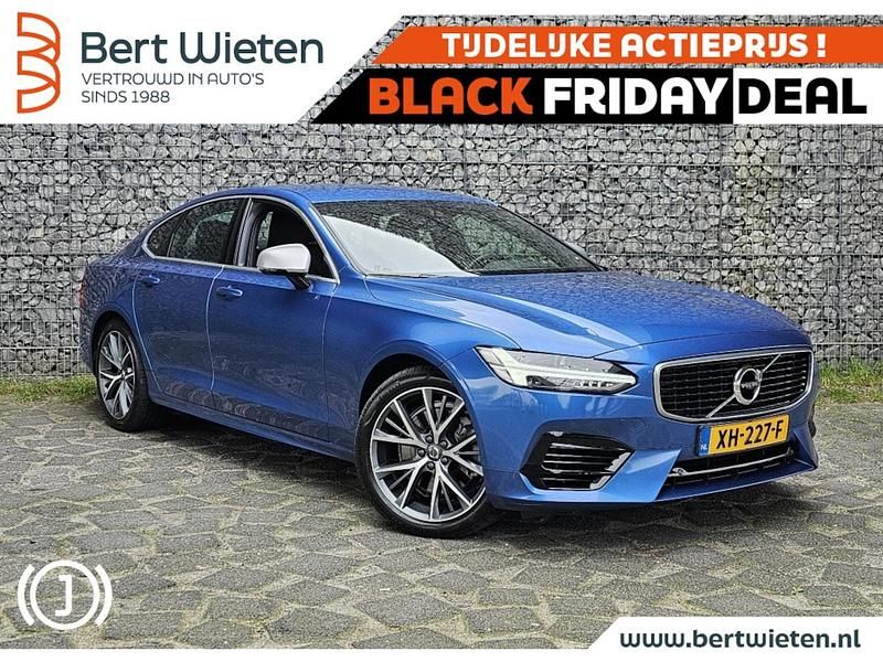 Blauw (metallic) Gebruikt 2019 Volvo S90 R-Design Sedan | € 28.500 (Goede deal) - Afbeelding 1/4