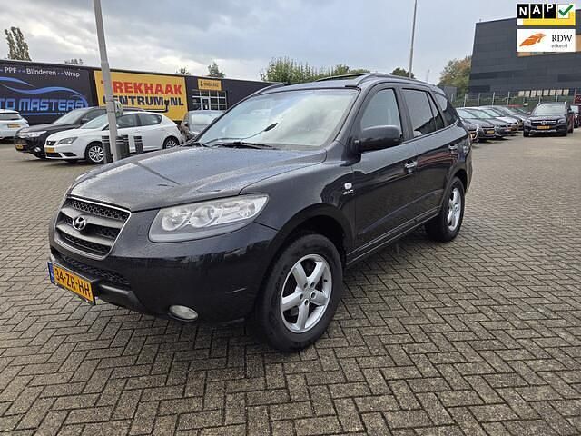Zwart Gebruikt 2008 Hyundai Santa Fe Edition SUV | € 7.450 (Eerlijke prijs) - Afbeelding 1/4