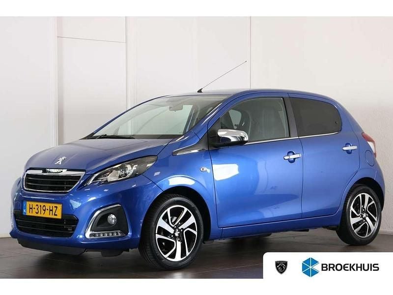 Blauw, metallic lak Gebruikt 2020 Peugeot 108 Allure Hatchback | € 9.950 (Eerlijke prijs) - Afbeelding 1/4