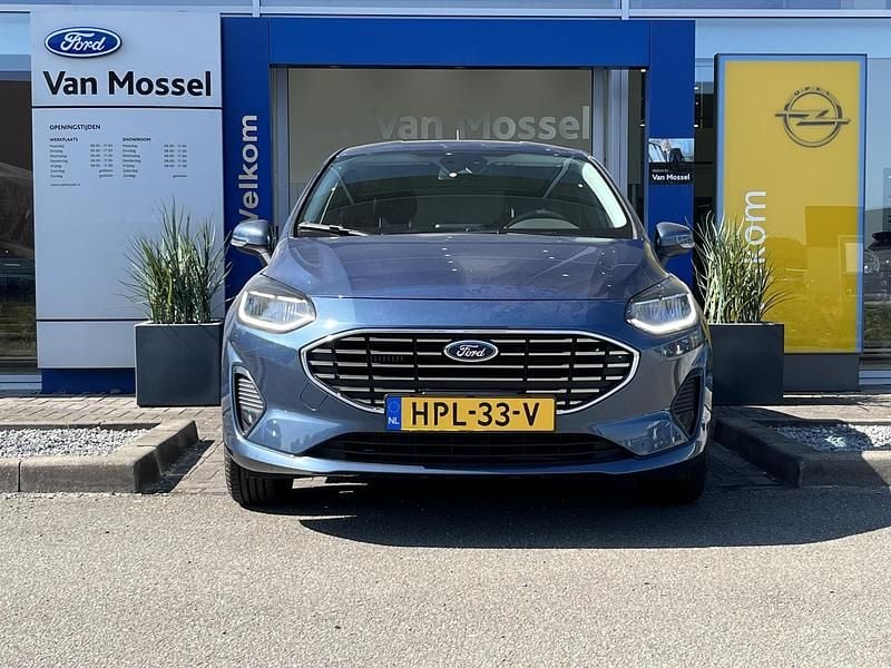 Occasion Ford Fiesta Titanium 125 PK (91 kW) 2024 Blauw Hatchback