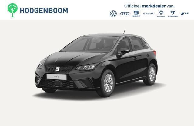Zwart Nieuw 2025 Seat Ibiza Style Hatchback | € 27.460 (Iets duurder) - Afbeelding 1/4