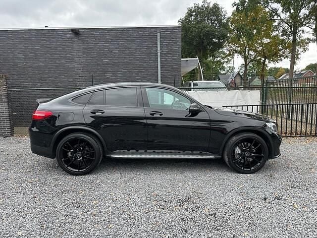 Occasion Mercedes GLC43 AMG AMG 367 PK (269 kW) 2018 Groen Coupé
