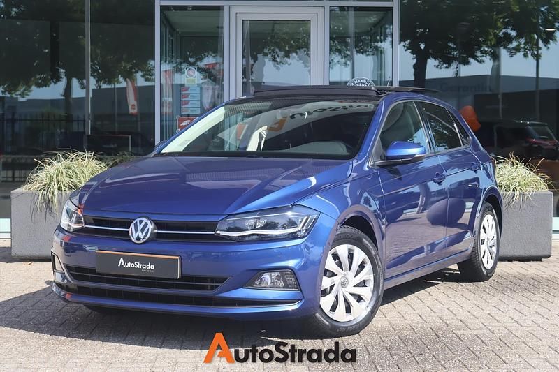 Blauw Gebruikt 2019 VW Polo Comfortline Hatchback | € 16.700 (Eerlijke prijs) - Afbeelding 1/4