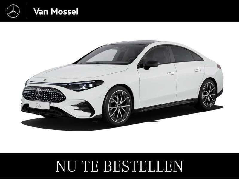 Wit Nieuw 2025 Mercedes 250 AMG line Coupé | € 58.979 (Eerlijke prijs) - Afbeelding 1/1