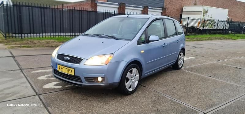 Blauw (metallic) Gebruikt 2007 Ford C-MAX Futura MPV | € 1.299 (Goede deal) - Afbeelding 1/4