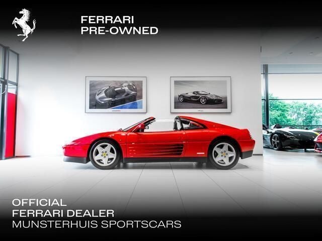 Rosso fer 300 Gebruikt 1991 Ferrari 348 Cabriolet | € 87.500 - Afbeelding 1/4