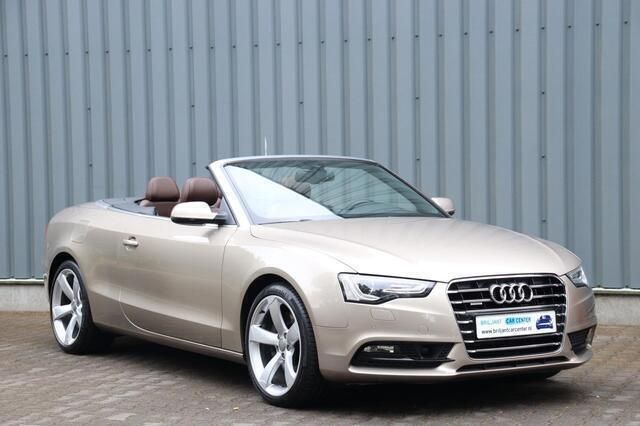 Beige Gebruikt 2015 Audi A5 Cabriolet Premium Cabriolet | € 28.500 - Afbeelding 1/4
