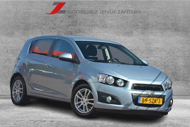 Blauw Gebruikt 2012 Chevrolet Aveo LTZ Hatchback | € 4.950 (Iets duurder) - Afbeelding 1/4