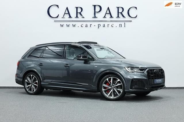 Grijs Gebruikt 2021 Audi Q7 Competition SUV | € 57.495 (Super prijs) - Afbeelding 1/4