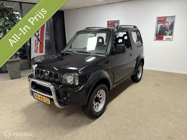 Zwart Gebruikt 2005 Suzuki Jimny SUV | € 6.495 (Eerlijke prijs) - Afbeelding 1/4