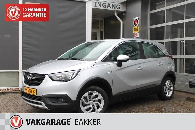 Grijs Gebruikt 2019 Opel Crossland Innovation SUV | € 13.999 (Eerlijke prijs) - Afbeelding 1/4