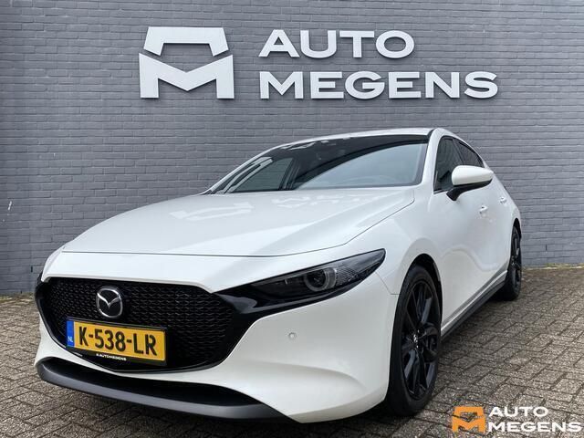 Wit Gebruikt 2021 Mazda 3 Luxury Hatchback | € 27.900 (Iets duurder) - Afbeelding 1/4