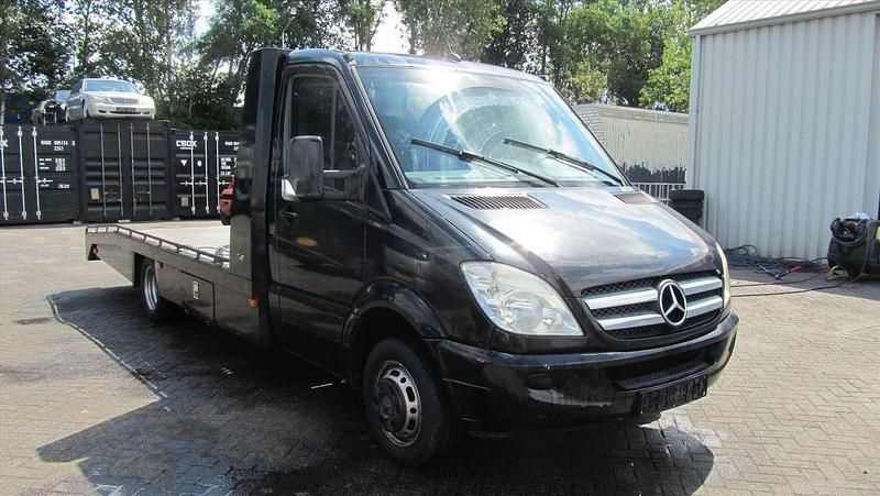 Zwart Gebruikt 2008 Mercedes Sprinter Van | € 10.500 (Super prijs) - Afbeelding 1/4