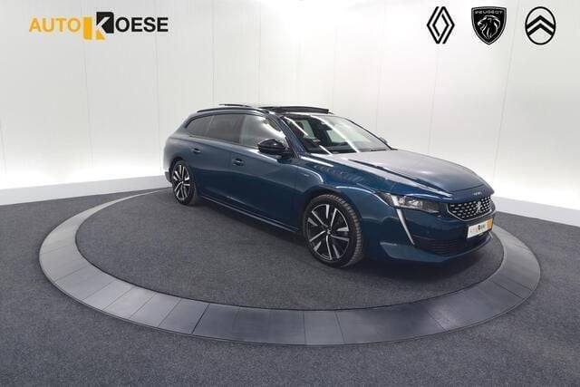 Blauw Gebruikt 2020 Peugeot 508 GT Stationwagen | € 24.400 (Goede deal) - Afbeelding 1/4