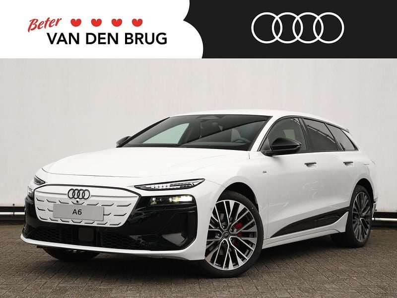 Nieuw Audi A6 e-tron S-Line 210 kW (286 PK) 2025 Wit Stationwagen