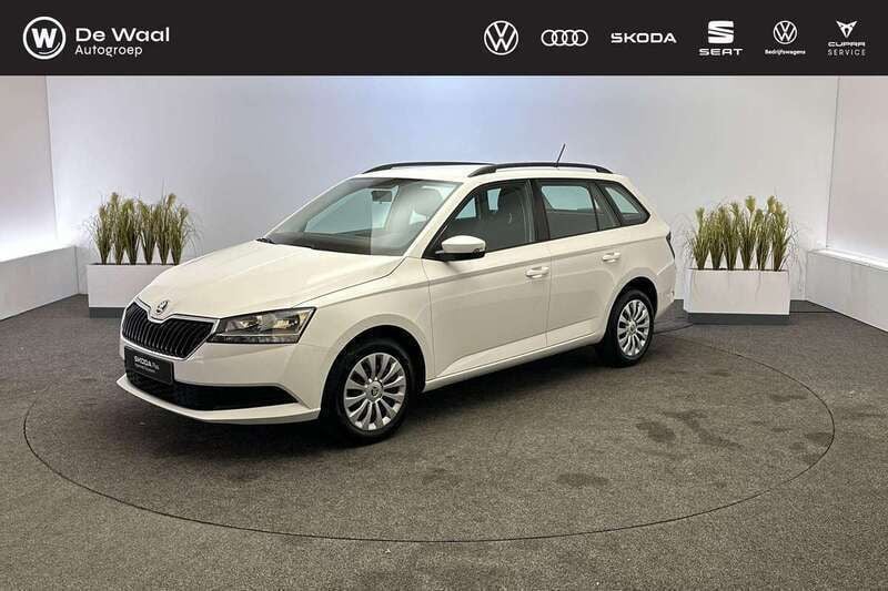 Wit Gebruikt 2021 Skoda Fabia Active Stationwagen | € 10.900 (Super prijs) - Afbeelding 1/3
