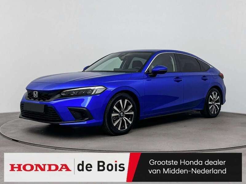 Blauw Nieuw 2024 Honda Civic Elegance Hatchback | € 40.690 (Goede deal) - Afbeelding 1/3