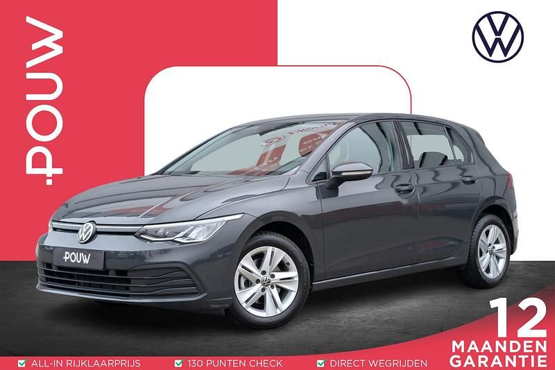 Occasion VW Golf VIII Life 110 PK (80 kW) 2022 Grijs Hatchback