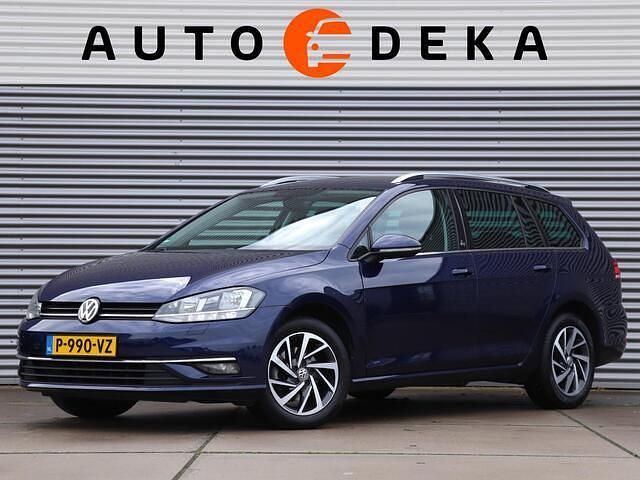 Blauw Occasion 2017 VW Golf VII Sound Stationwagen | € 12.950 (Eerlijke prijs) - Afbeelding 1/4