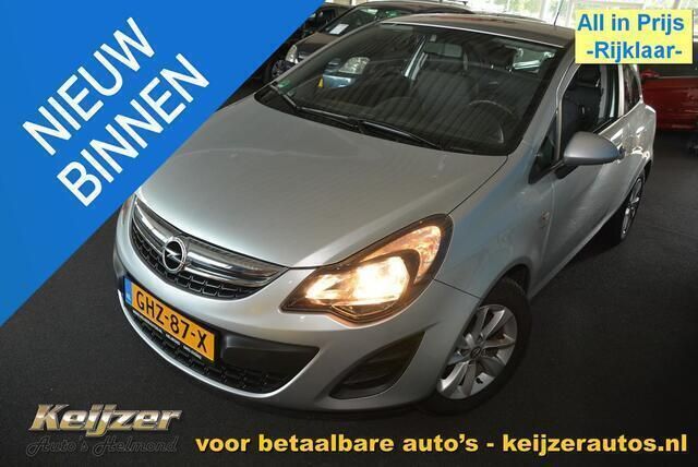 Grijs Gebruikt 2014 Opel Corsa Business Hatchback | € 5.450 (Duur) - Afbeelding 1/4