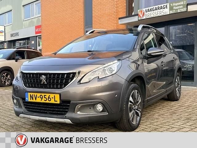 Grijs Gebruikt 2017 Peugeot 2008 Allure SUV | € 10.950 (Eerlijke prijs) - Afbeelding 1/4