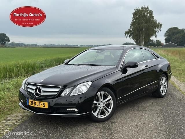 Occasion Mercedes E350 Avantgarde 292 PK (214 kW) 2009 Zwart Coupé
