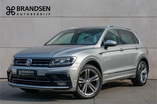 Grijs Gebruikt 2018 VW Tiguan Highline SUV | € 17.900 (Super prijs) - Afbeelding 1/4