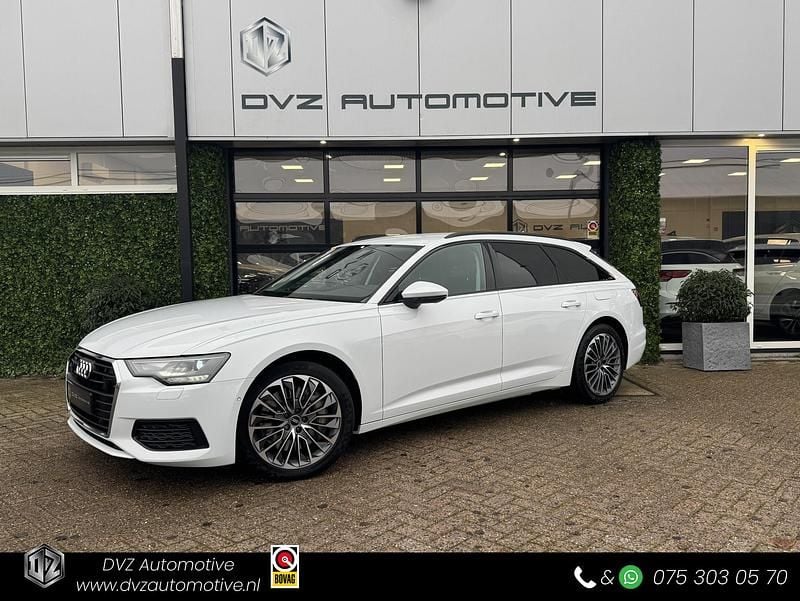 Wit Gebruikt 2021 Audi A6 Business Stationwagen | € 29.950 (Super prijs) - Afbeelding 1/4