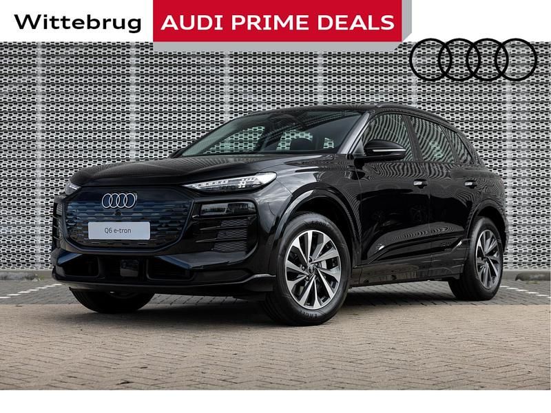 Zwart Nieuw 2025 Audi Q6 e-tron SUV | € 56.950 - Afbeelding 1/4