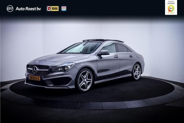 Grijs Gebruikt 2015 Mercedes CLA200 AMG line Sedan | € 15.750 (Eerlijke prijs) - Afbeelding 1/4