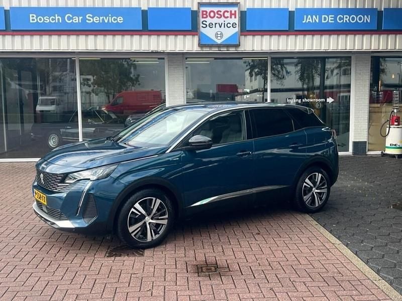 Blauw Gebruikt 2022 Peugeot 3008 Allure SUV | € 24.950 (Eerlijke prijs) - Afbeelding 1/4