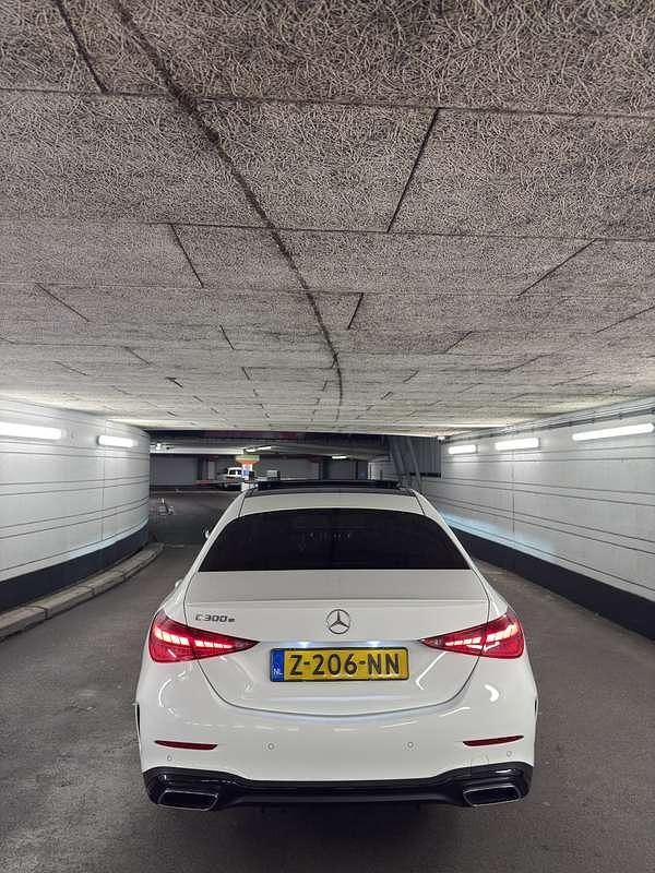 Occasion Mercedes C300 AMG line 204 PK (150 kW) 2023 Wit Sedan