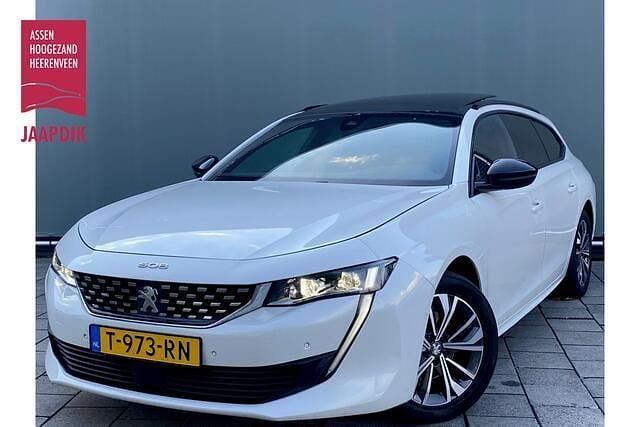 Wit Gebruikt 2020 Peugeot 508 GT-line Stationwagen | € 14.444 (Super prijs) - Afbeelding 1/4