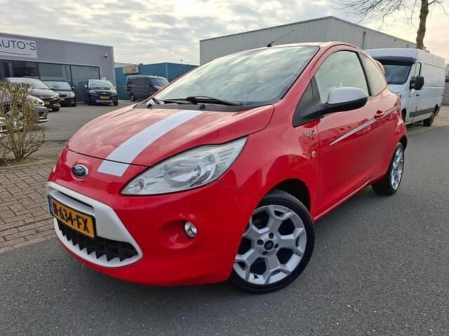 Rood Occasion 2011 Ford Ka Cool & Sound Edition Hatchback | € 2.750 (Eerlijke prijs) - Afbeelding 1/4