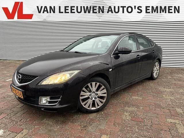 Rood Gebruikt 2008 Mazda 6 Touring Hatchback | € 1.948 (Iets duurder) - Afbeelding 1/4