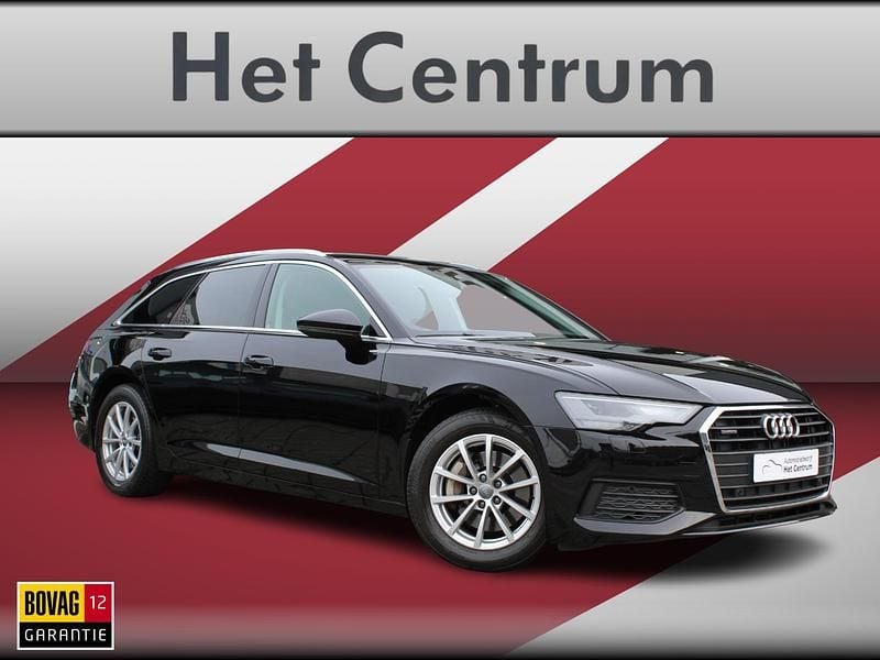 Zwart Occasion 2019 Audi A6 Sport Stationwagen | € 29.895 (Super prijs) - Afbeelding 1/4