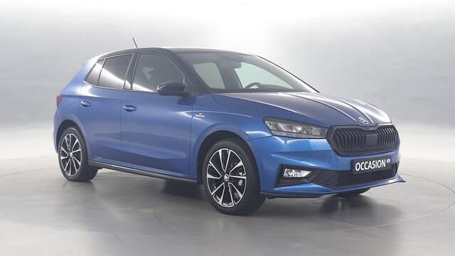 Occasion Skoda Fabia Monte Carlo 95 PK (69 kW) 2024 Blauw Hatchback