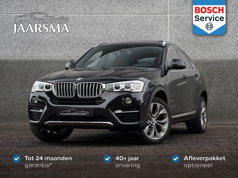 Zwart Gebruikt 2017 BMW X4 Executive SUV | € 29.900 (Eerlijke prijs) - Afbeelding 1/4